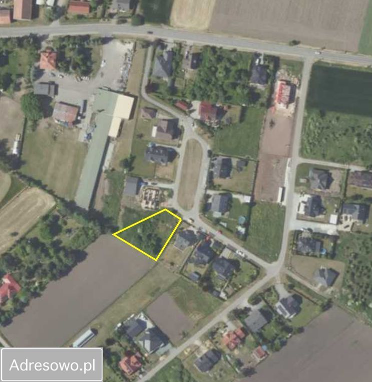Działka budowlana Mnichowice, ul. Topolowa. Zdjęcie 2