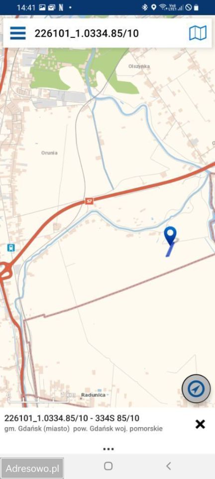 Działka siedliskowa Gdańsk Orunia, ul. Niegowo. Zdjęcie 3