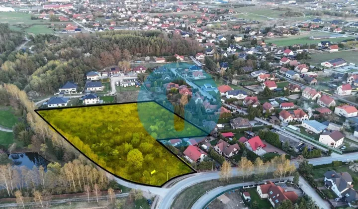 Działka inwestycyjna Bilcza