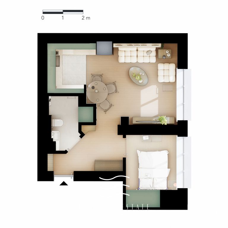 Mieszkanie 2-pokojowe Warszawa Śródmieście, ul. Smolna. Zdjęcie 4