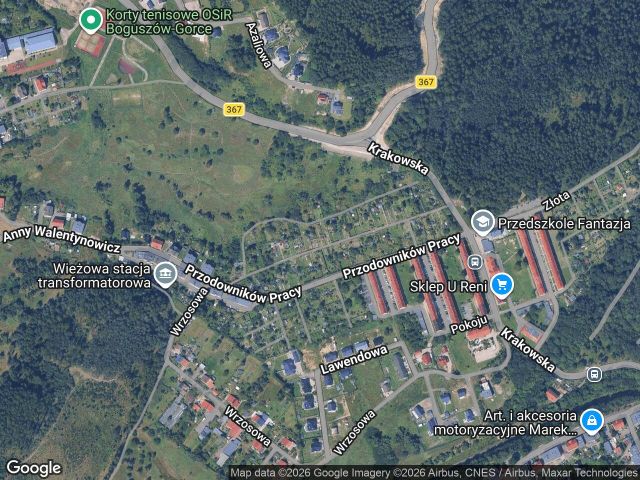 Działka rod Boguszów-Gorce Boguszów, ul. Krakowska. Zdjęcie 1