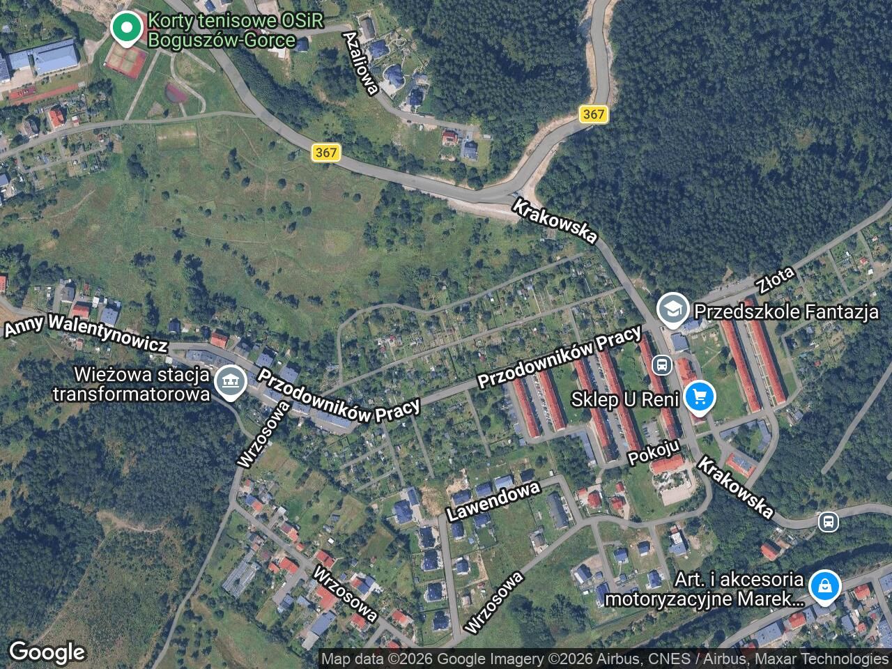 Działka rod Boguszów-Gorce Boguszów, ul. Krakowska. Zdjęcie 1