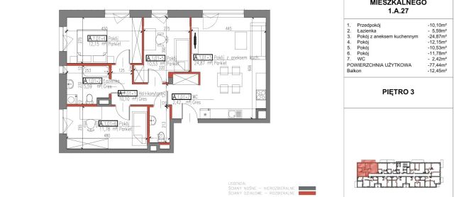 Mieszkanie 4-pokojowe Piaseczno. Zdjęcie 5