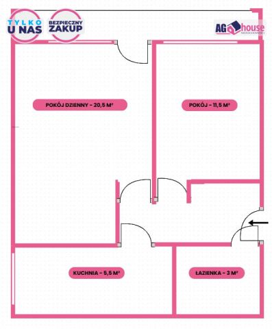 Mieszkanie 2-pokojowe Gdańsk Strzyża, ul. Aleksandra Gryglewskiego. Zdjęcie 5