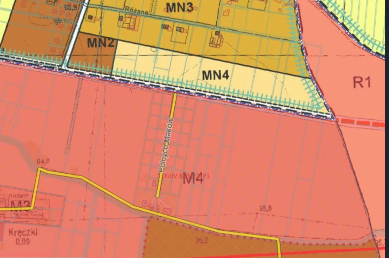 Działka rolno-budowlana Kręczki, ul. Polnych Maków. Zdjęcie 8