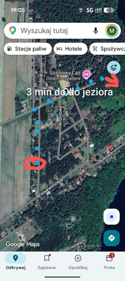 Działka rekreacyjna Mstowo. Zdjęcie 5
