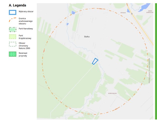 Działka budowlana Białka. Zdjęcie 11