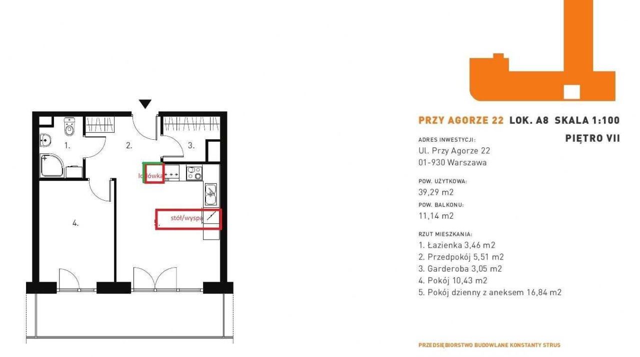 Mieszkanie 2-pokojowe Warszawa Bielany, ul. Przy Agorze. Zdjęcie 8