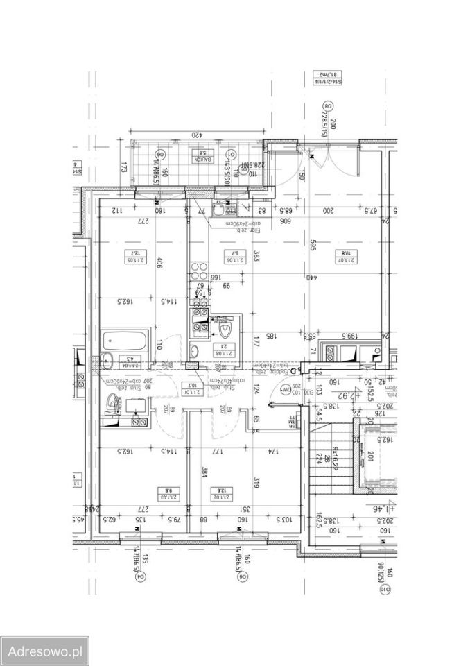 Mieszkanie 4-pokojowe Wrocław Psie Pole, ul. Ferdynanda Magellana. Zdjęcie 20