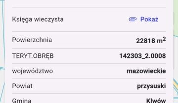 Działka rolna Klwów