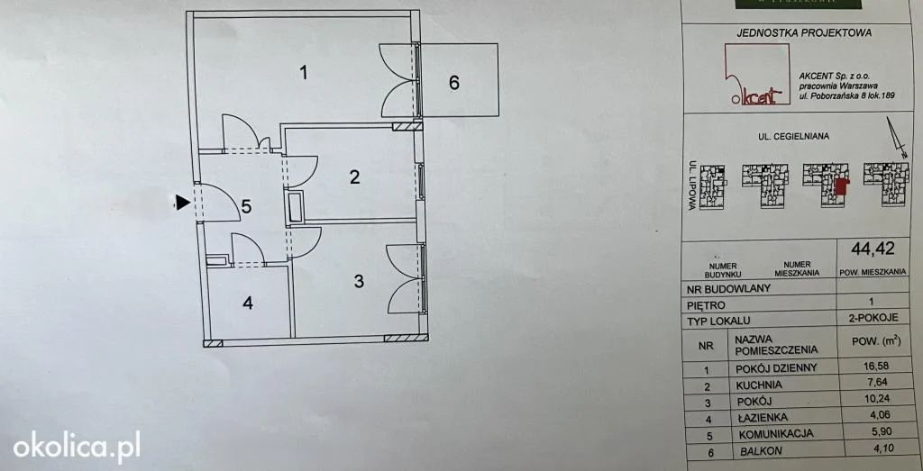 Mieszkanie 2-pokojowe Pruszków Ostoja, ul. Lipowa. Zdjęcie 11