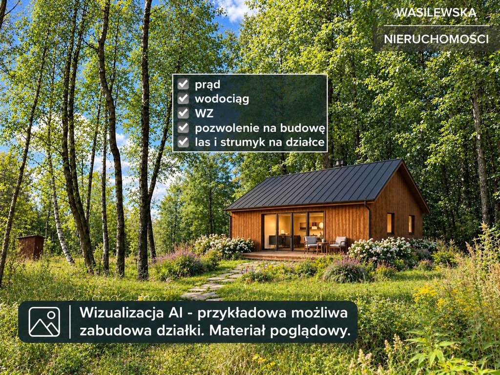 Działka budowlana Żuków. Zdjęcie 1