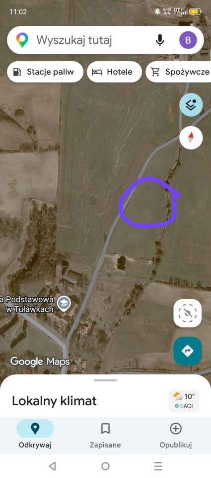 Działka na sprzedaż bez pośredników
Tuławki