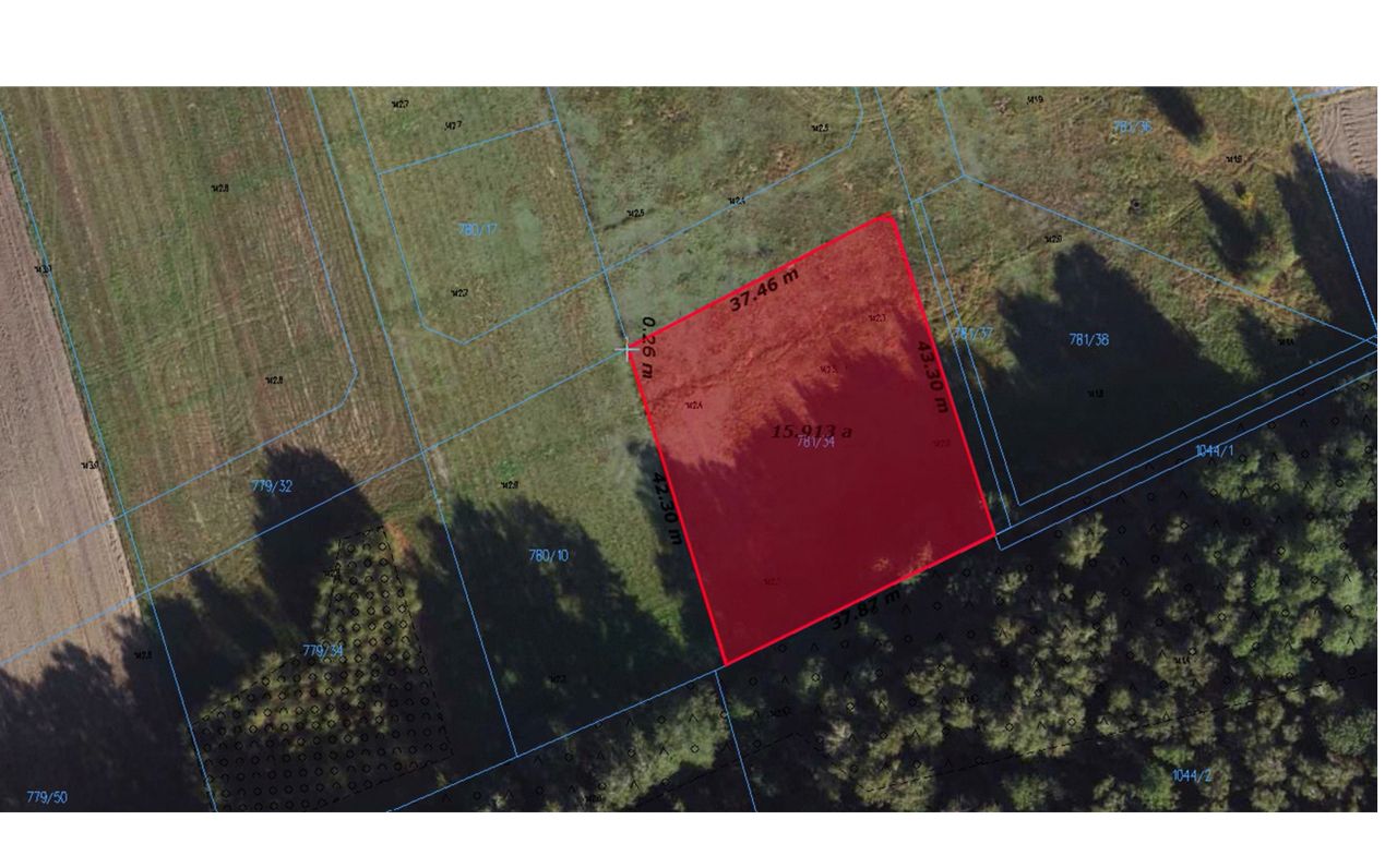 Działka budowlana Wysokie Mazowieckie, ul. Wiosenna