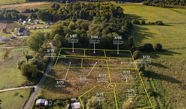 Działka budowlana Łasin Koszaliński