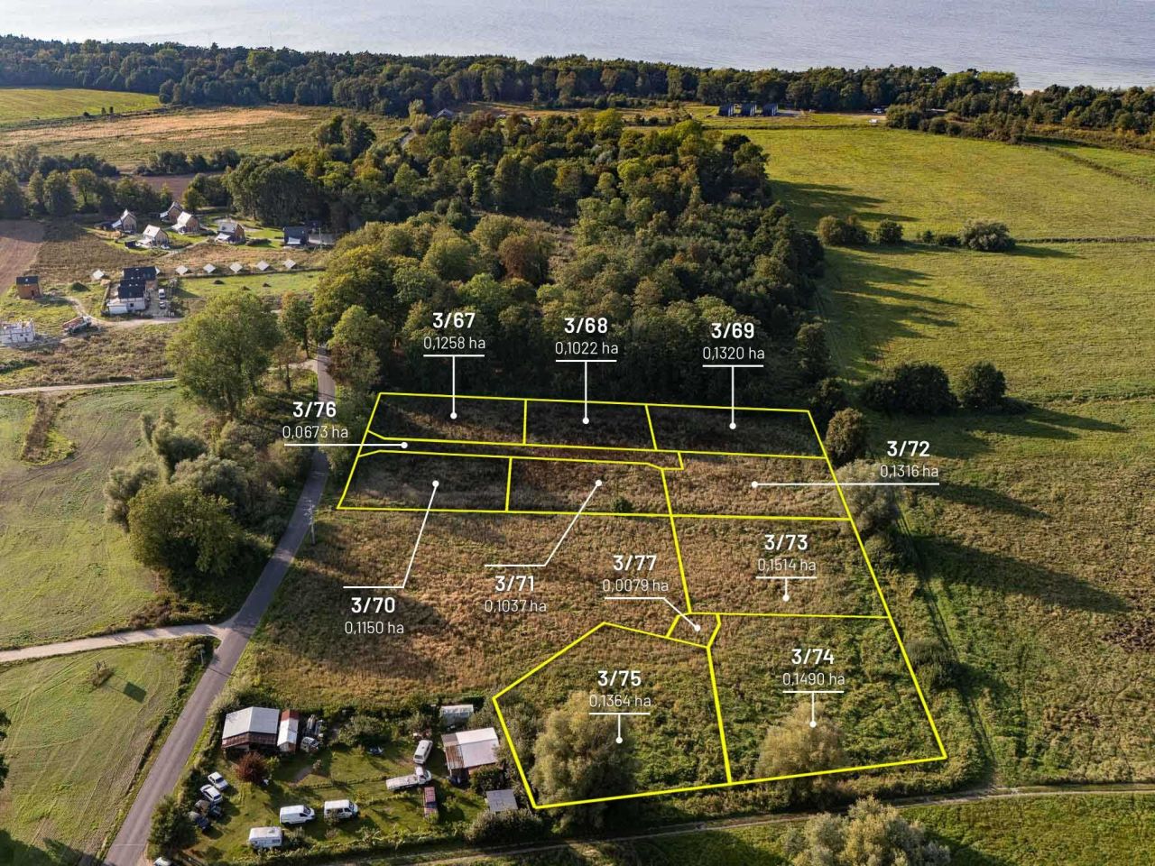 Działka budowlana Łasin Koszaliński