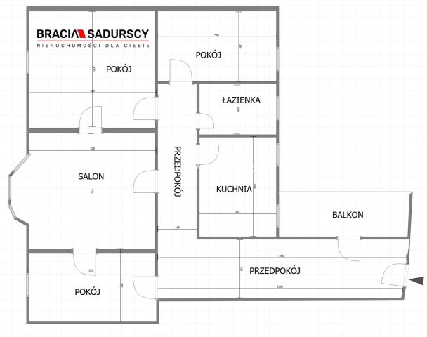 Mieszkanie 4-pokojowe Kraków Stare Miasto, ul. Lubicz. Zdjęcie 37