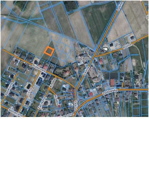 Działka budowlana Blękwit. Zdjęcie 2