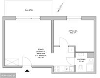 Mieszkanie 2-pokojowe Gdynia Dąbrowa, ul. Lukrecjowa. Zdjęcie 4