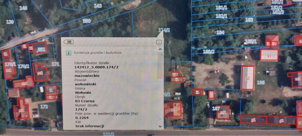 Działka budowlana Czarna. Zdjęcie 5