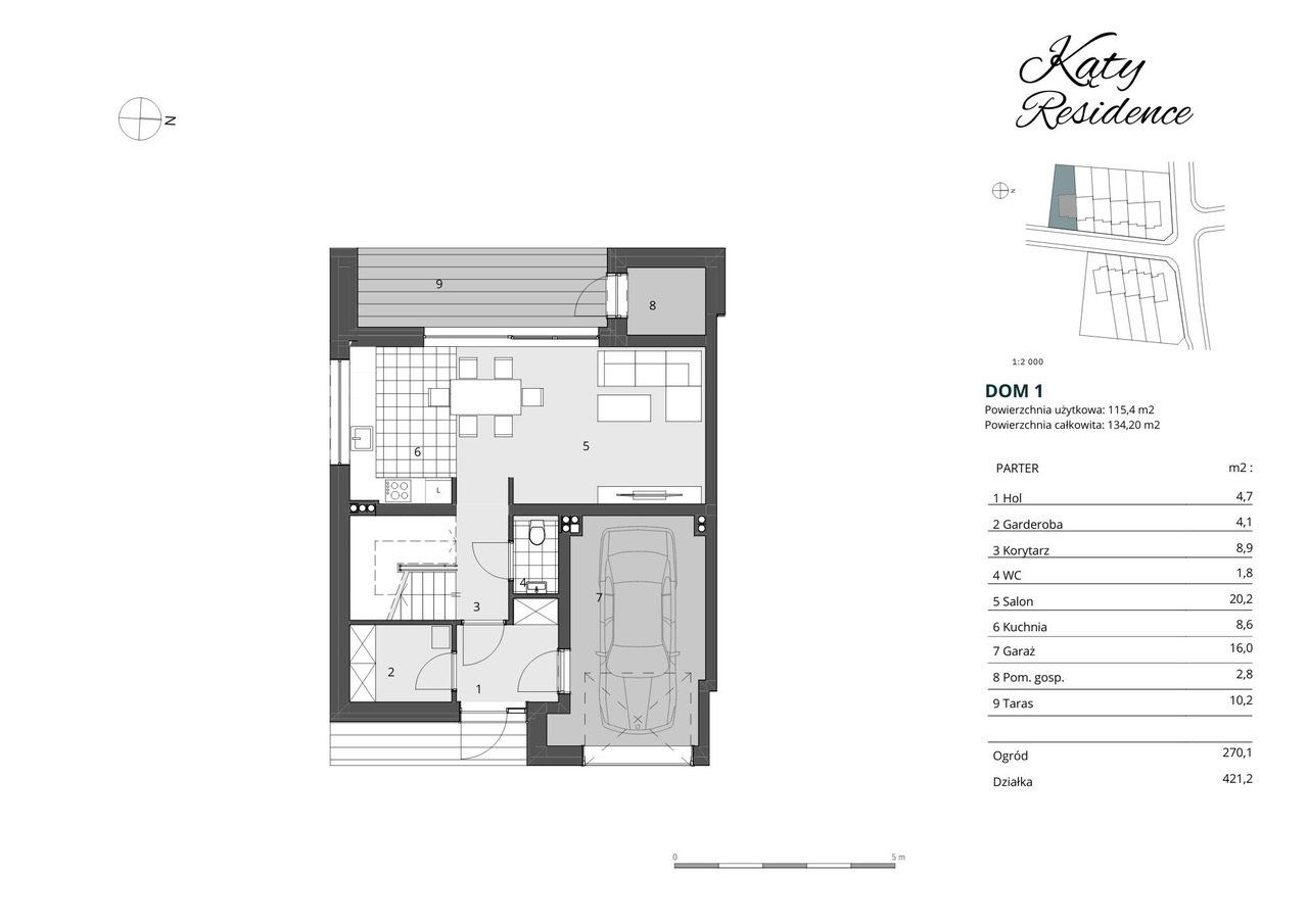 dom, 4 pokoje Kąty. Zdjęcie 6