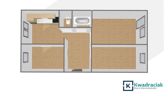 Mieszkanie 3-pokojowe Ustrzyki Dolne, ul. Jana III Sobieskiego. Zdjęcie 10