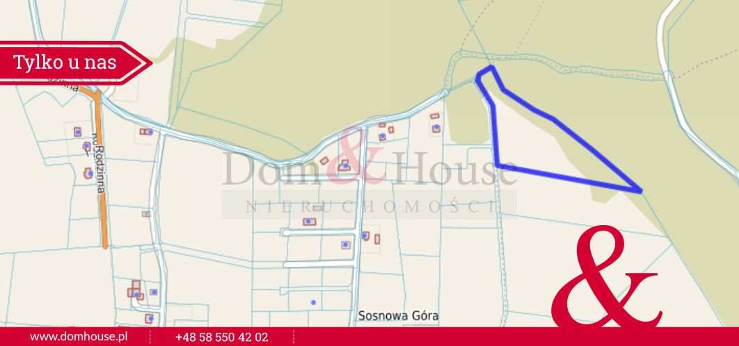 Działka siedliskowa Sierakowice. Zdjęcie 7
