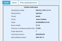 Działka rolno-budowlana Klonownica-Plac. Zdjęcie 3