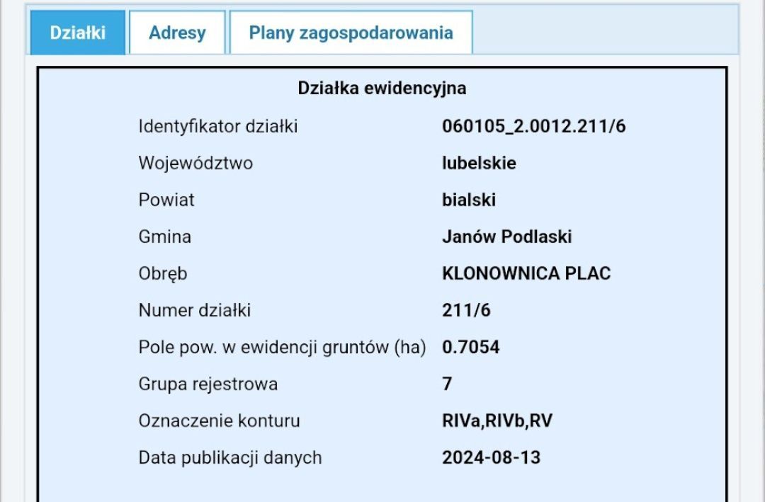 Działka rolno-budowlana Klonownica-Plac. Zdjęcie 4