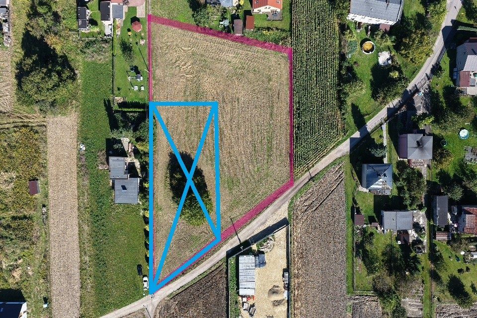 Działka budowlana Wieszowa, ul. Racławicka. Zdjęcie 1