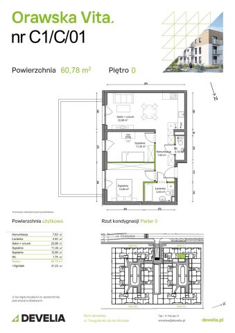 Mieszkanie 3-pokojowe Wrocław Ołtaszyn, ul. Orawska. Zdjęcie 8