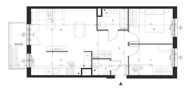 Mieszkanie 3-pokojowe Warszawa Targówek, ul. Oliwska. Zdjęcie 16