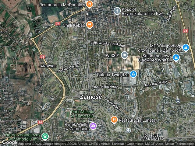 Mieszkanie 3-pokojowe Zamość, ul. Kamienna. Zdjęcie 1