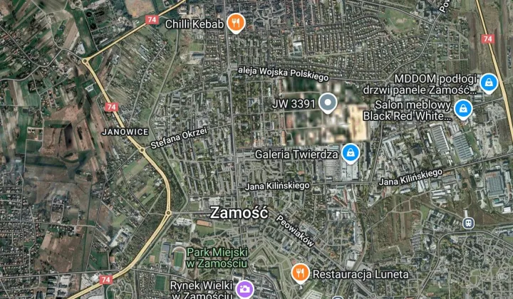 Mieszkanie 3-pokojowe Zamość, ul. Kamienna