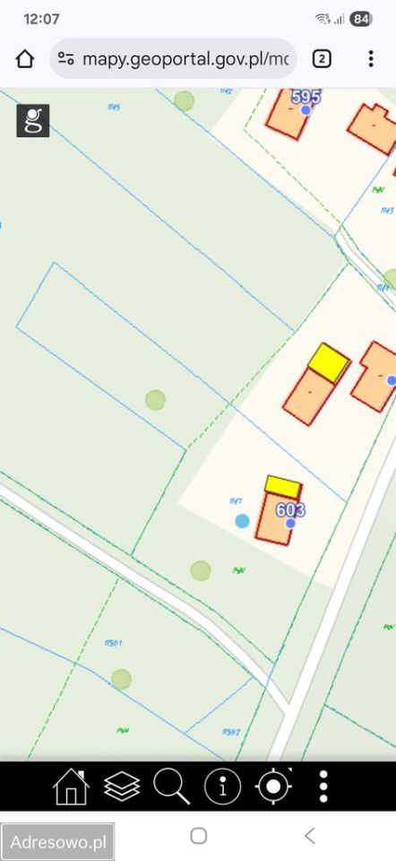 Działka rolno-budowlana Kąkolówka Nawsie. Zdjęcie 4