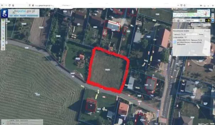 Działka budowlana Mąkoszyce