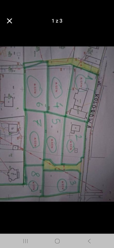 Działka budowlana Trzebień. Zdjęcie 4