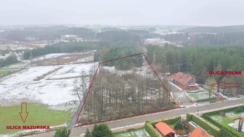 Działka budowlana Rydzewo. Zdjęcie 2