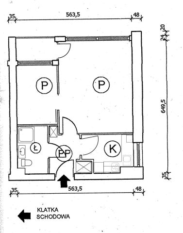 Mieszkanie 2-pokojowe Łódź Bałuty, ul. Klonowa. Zdjęcie 20