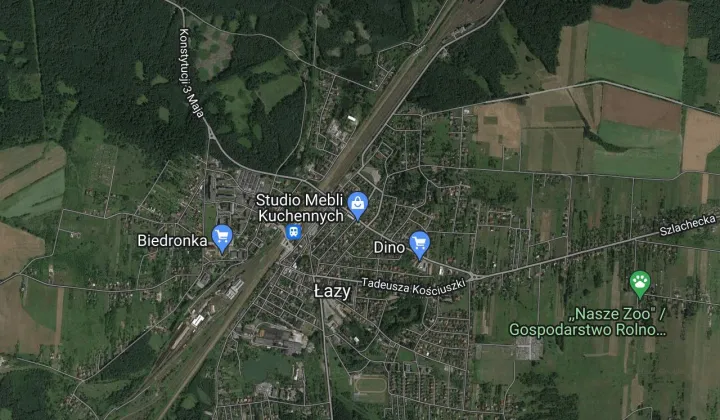 Działka budowlana Łazy, ul. Konstytucji 3 Maja