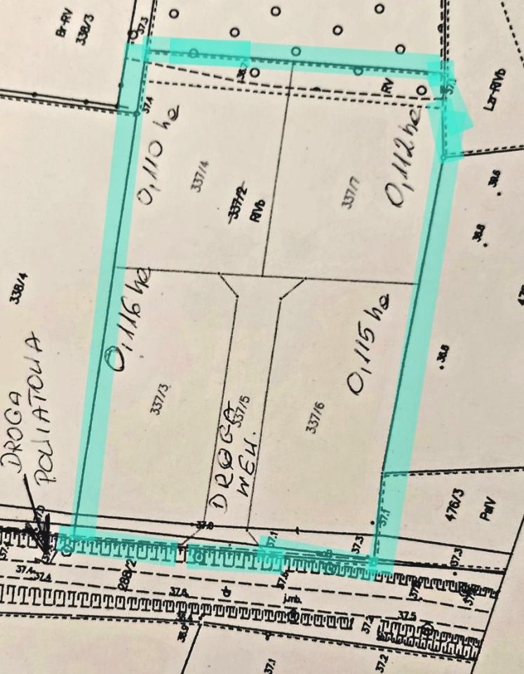 Działka budowlana Białogórzyno. Zdjęcie 2