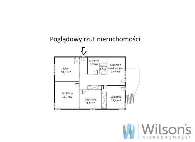 Mieszkanie 4-pokojowe Warszawa Wesoła, al. Jana Pawła II. Zdjęcie 4
