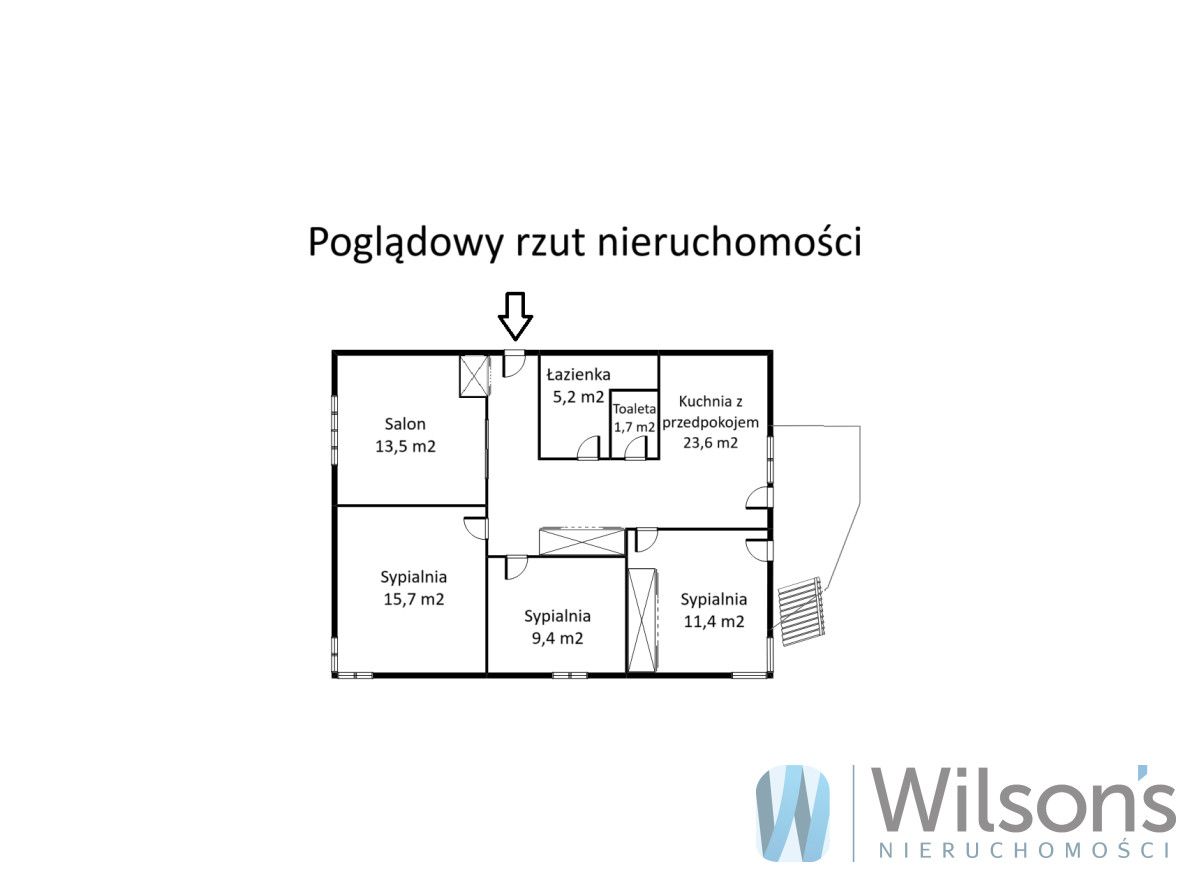 Mieszkanie 4-pokojowe Warszawa Wesoła, al. Jana Pawła II. Zdjęcie 4