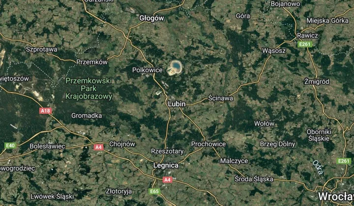 Działka rod Lubin