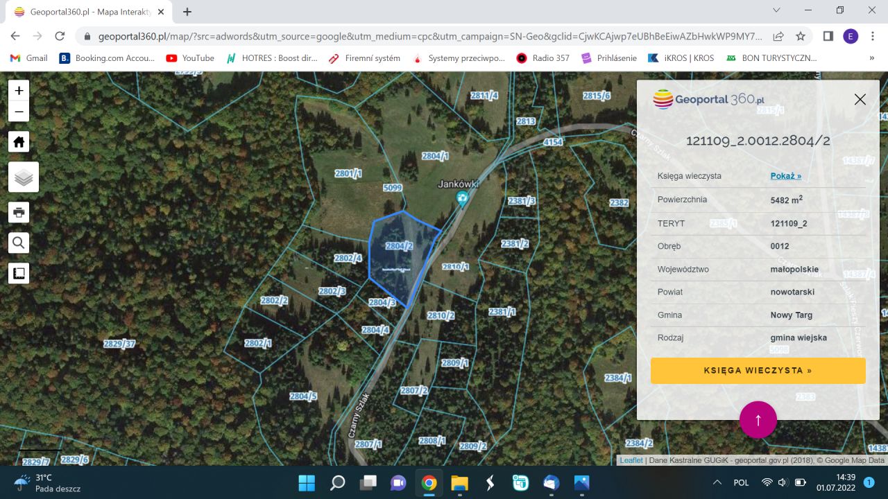 Działka inna Łopuszna. Zdjęcie 6