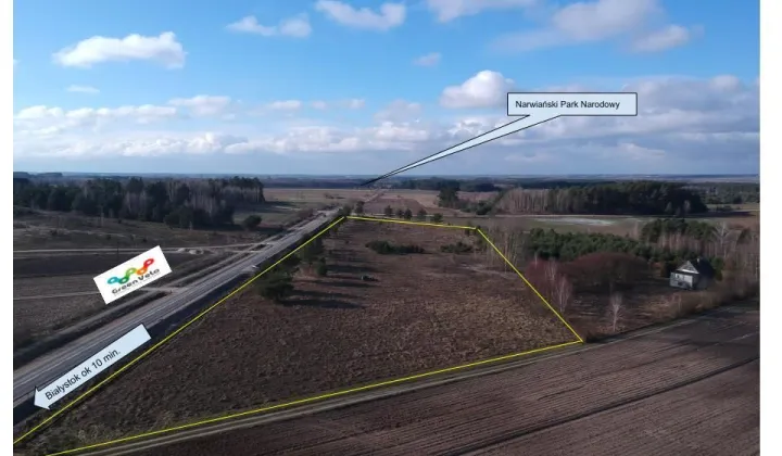 Działka rolno-budowlana Pańki