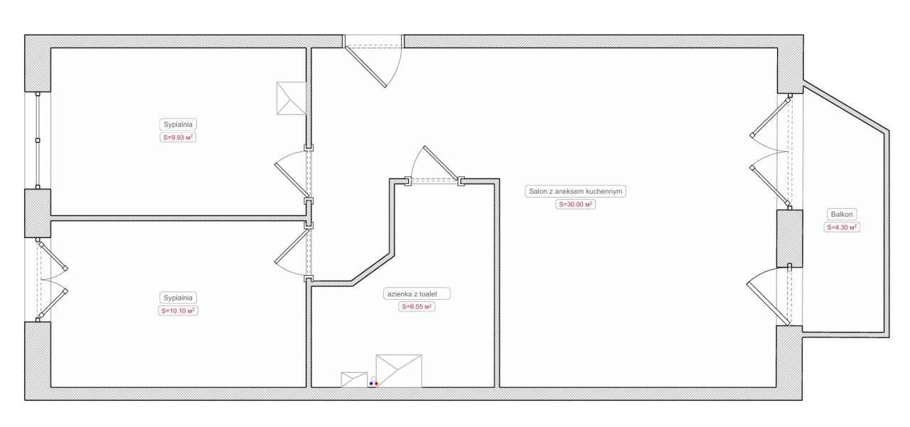 Mieszkanie 3-pokojowe Olsztyn Kormoran, ul. Wincentego Pstrowskiego. Zdjęcie 24