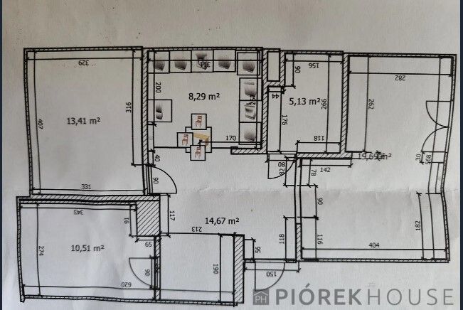 Mieszkanie 3-pokojowe Marki, ul. Fabryczna. Zdjęcie 14