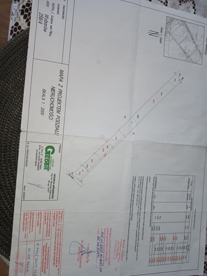 Działka budowlana Wyborów. Zdjęcie 2