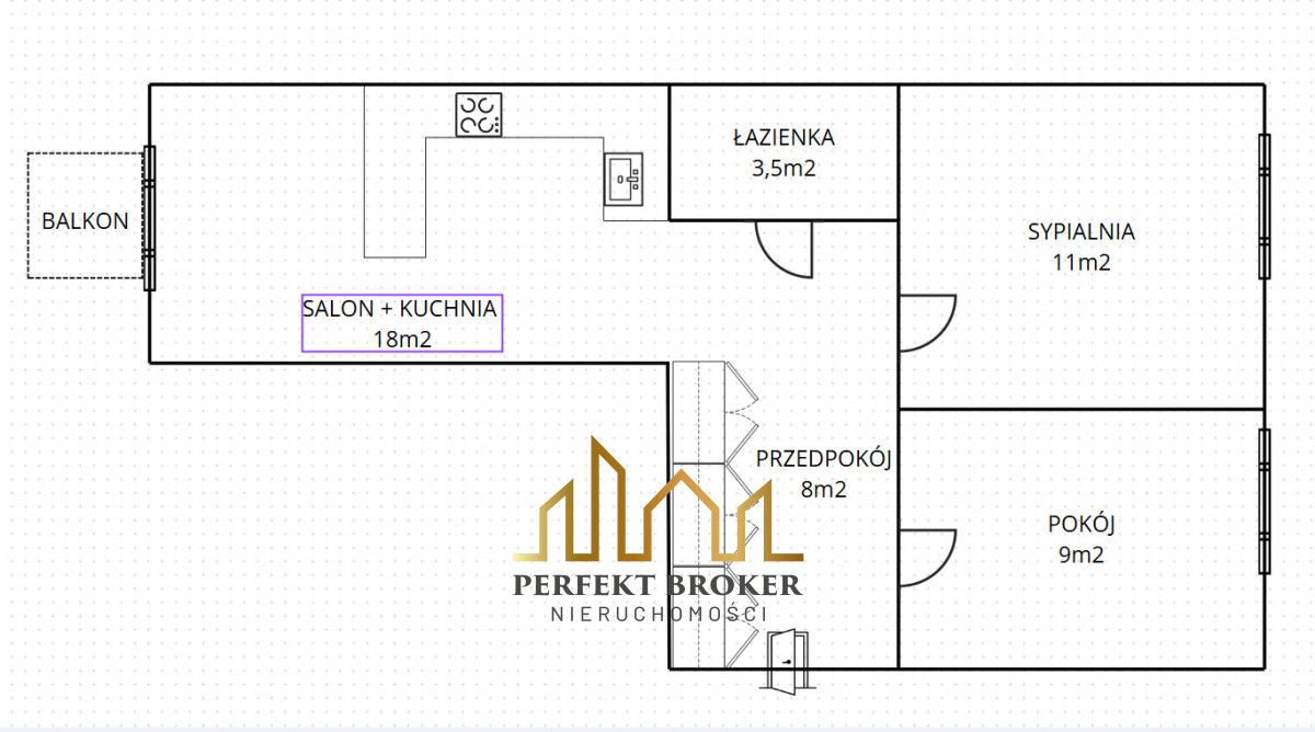 Mieszkanie 3-pokojowe Lublin Wrotków, ul. Henryka Wolińskiego. Zdjęcie 11